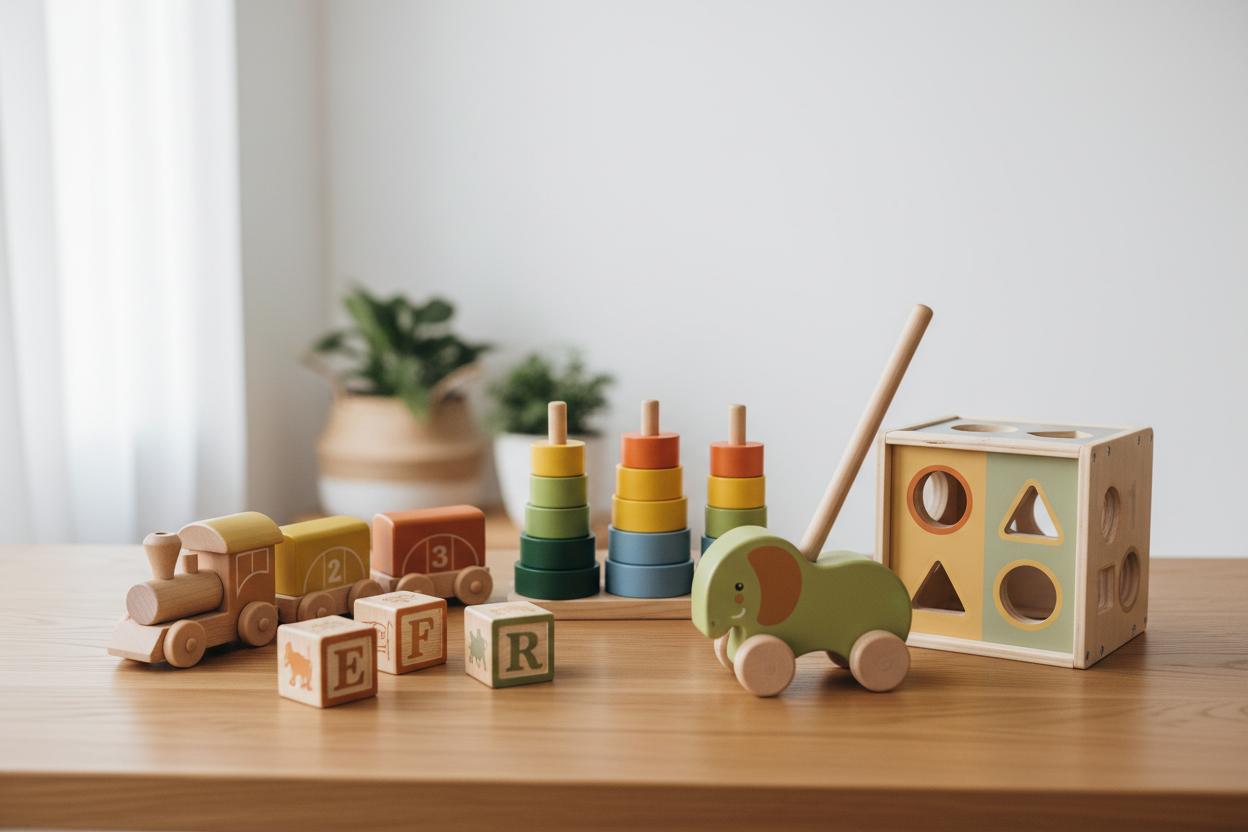 JOUETS EN BOIS