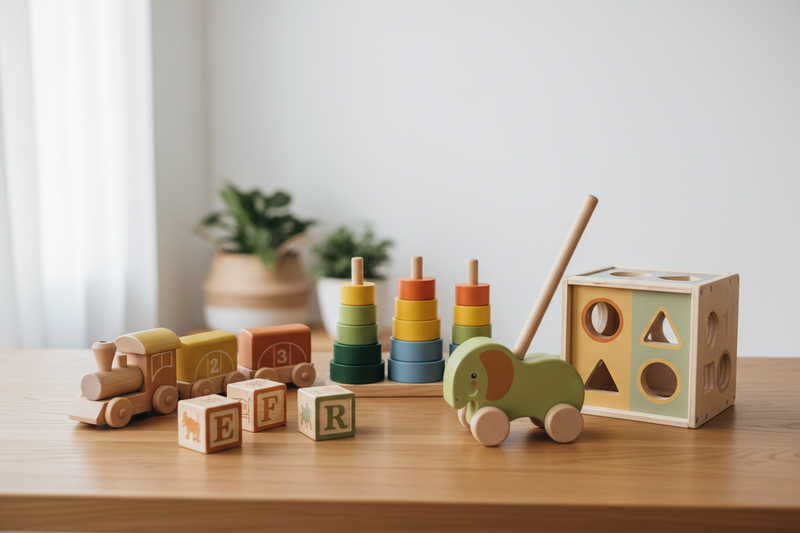 JOUETS EN BOIS