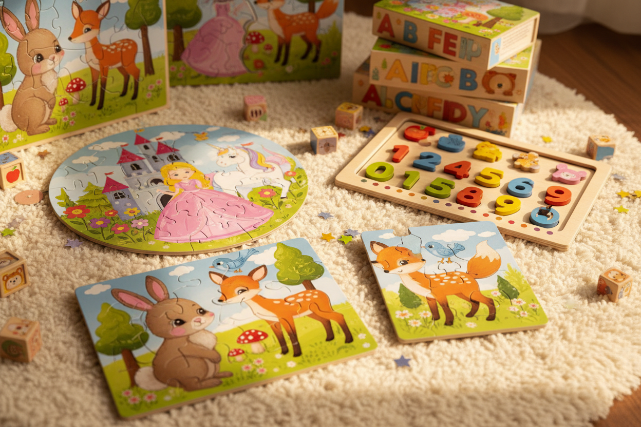PUZZLES EN BOIS