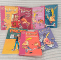 Lots six livres Titeuf et un livre Les Profs