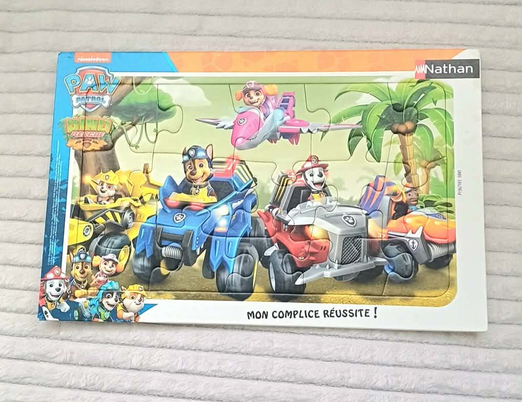 Lot de jeux : mémo, puzzles