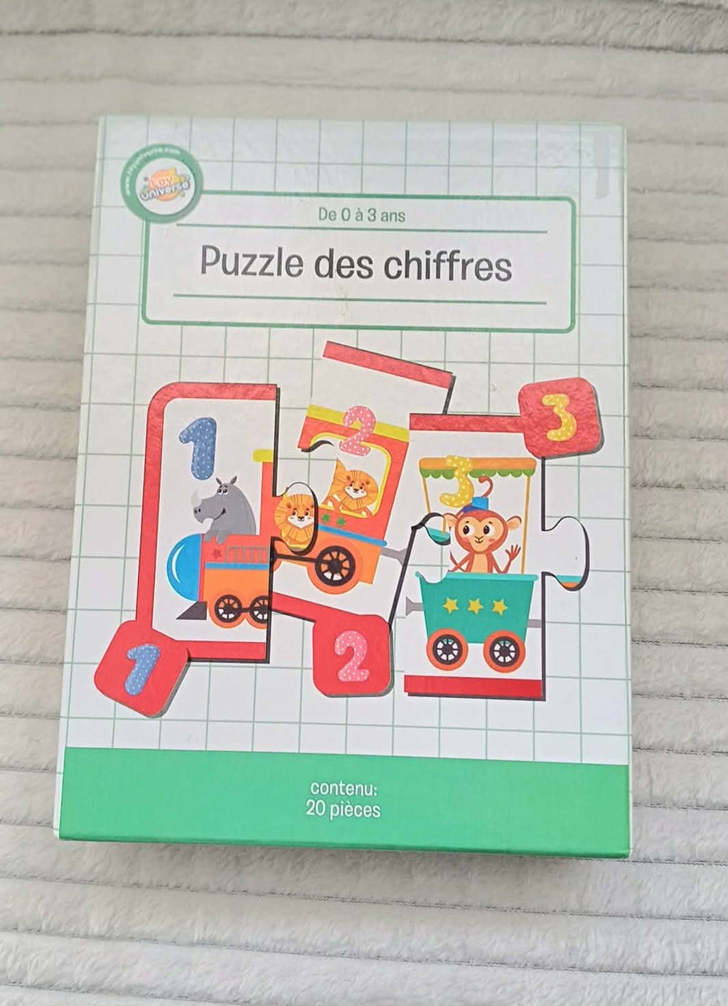 Lot de jeux : mémo, puzzles