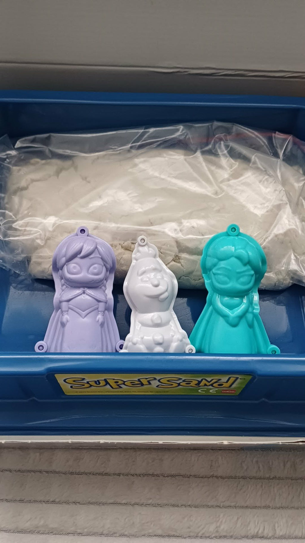 Kit créatif Super Sand Frozen La Reine des Neiges