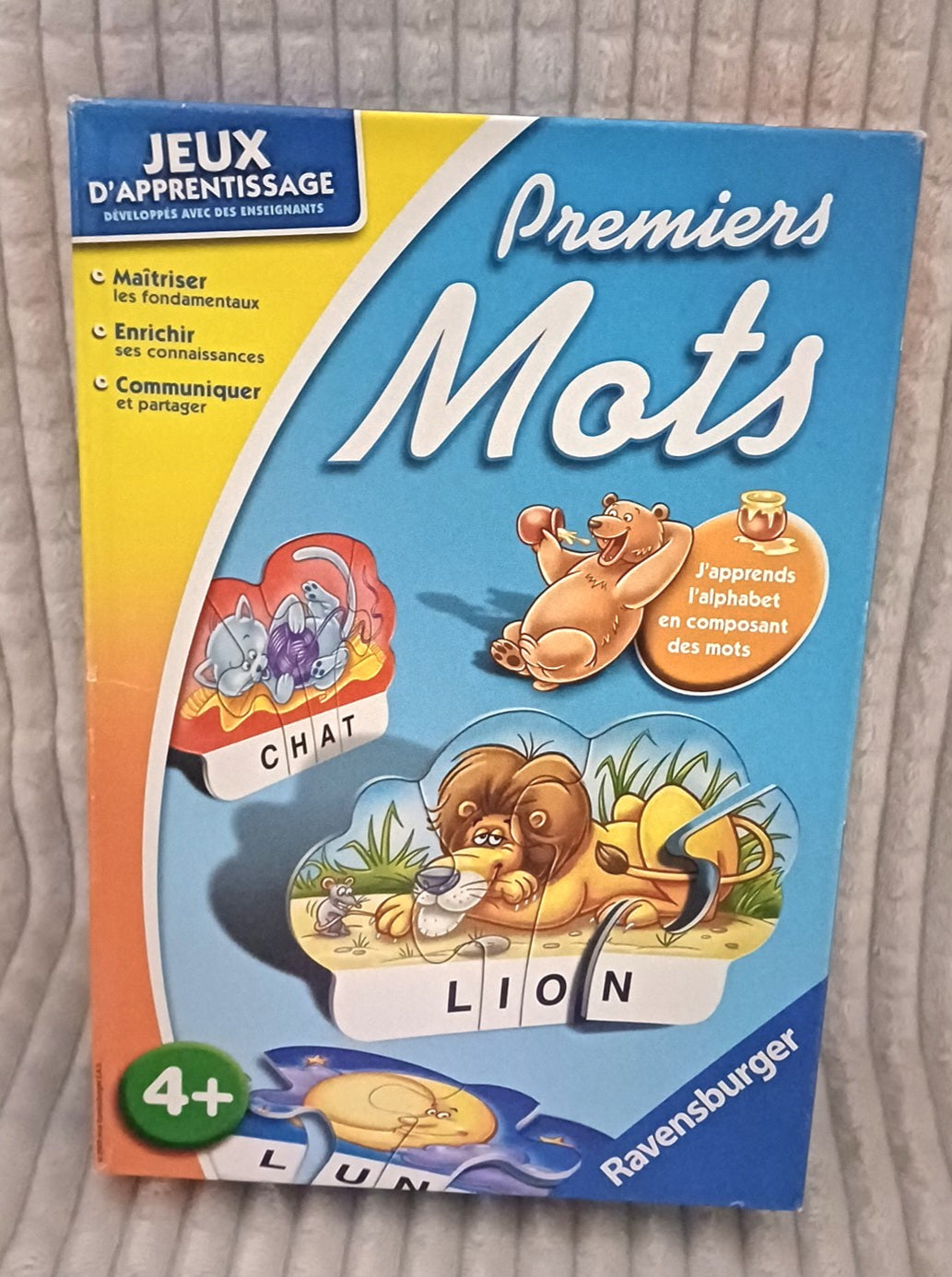 Jeu educatif Premier Mots