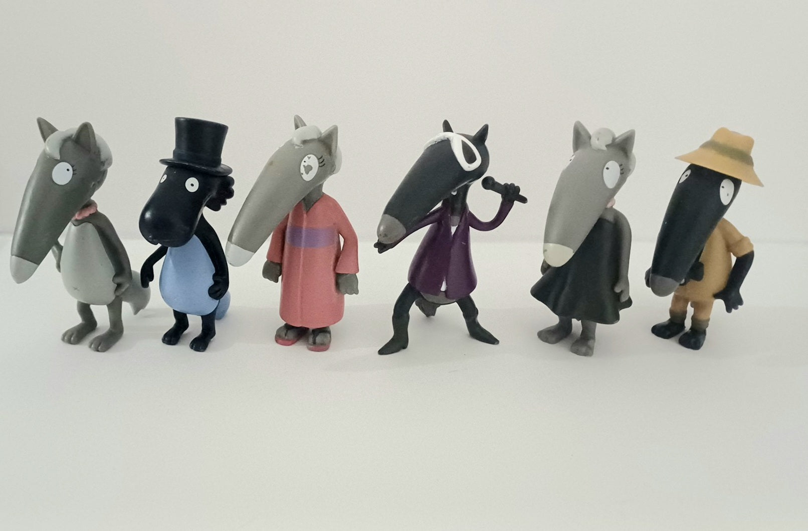Lot Figurines Loup