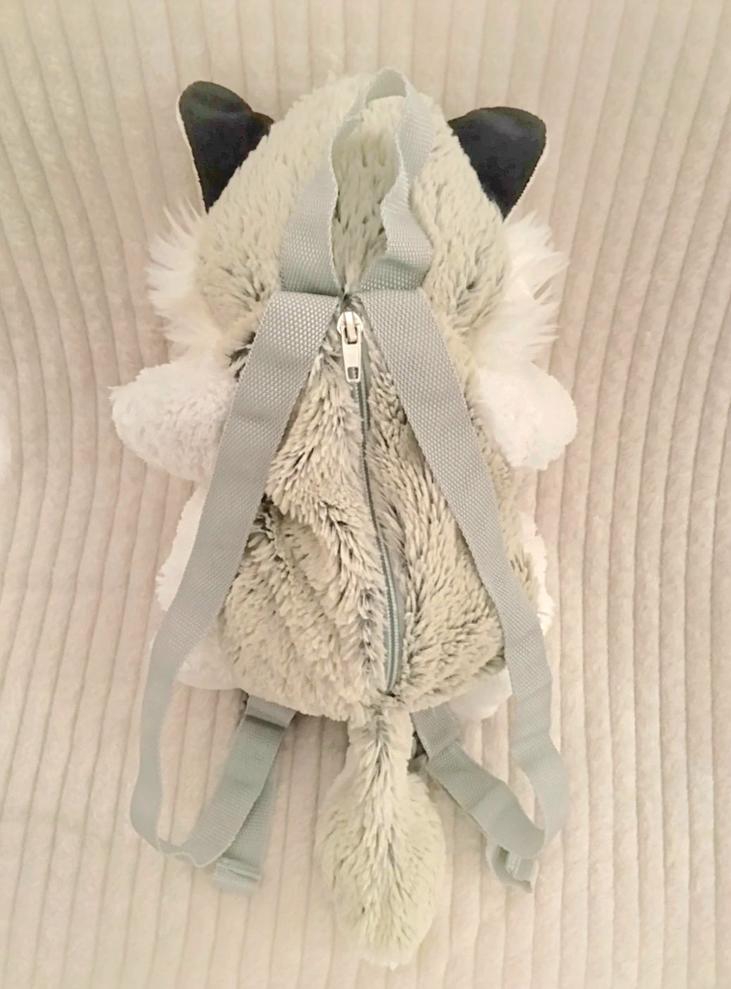 Sac à dos peluche husky