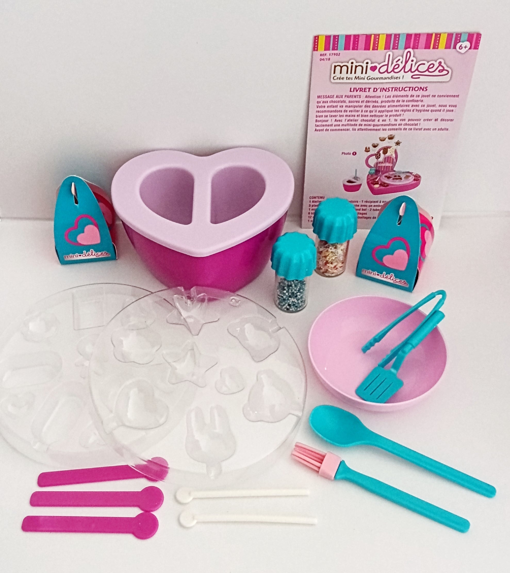 Mini délices - Atelier chocolat 4 en 1