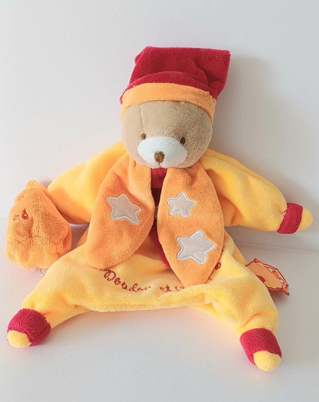 Doudou marionnette ours