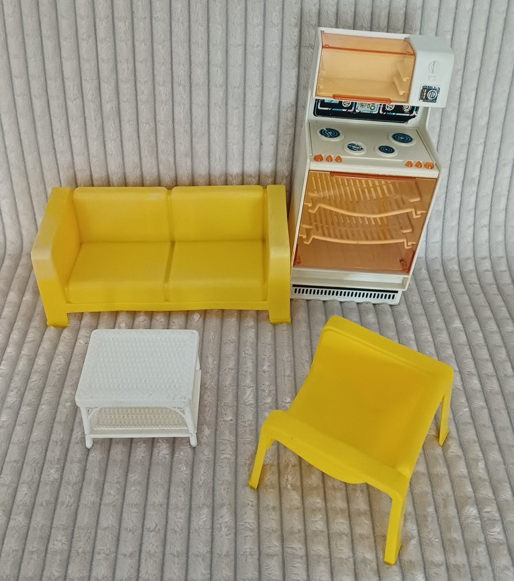 Lot Mobiliers Barbies Vintage