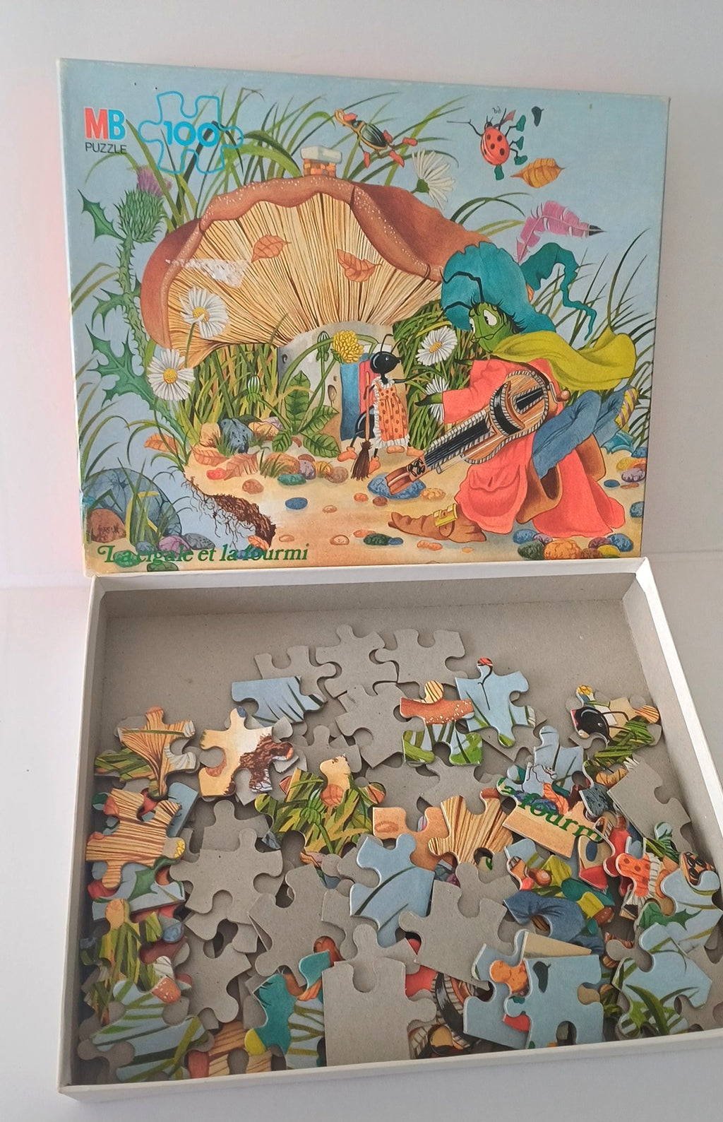 Puzzle La cigale et la fourmi