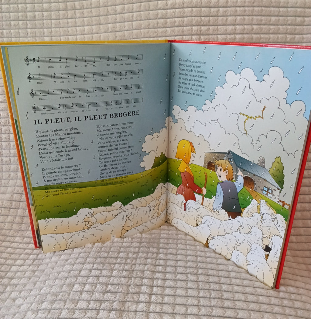 Grand Livre de chansons françaises enfants
