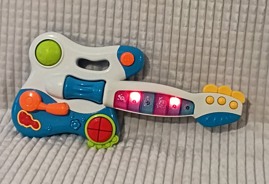 Guitare sonore et lumineuse