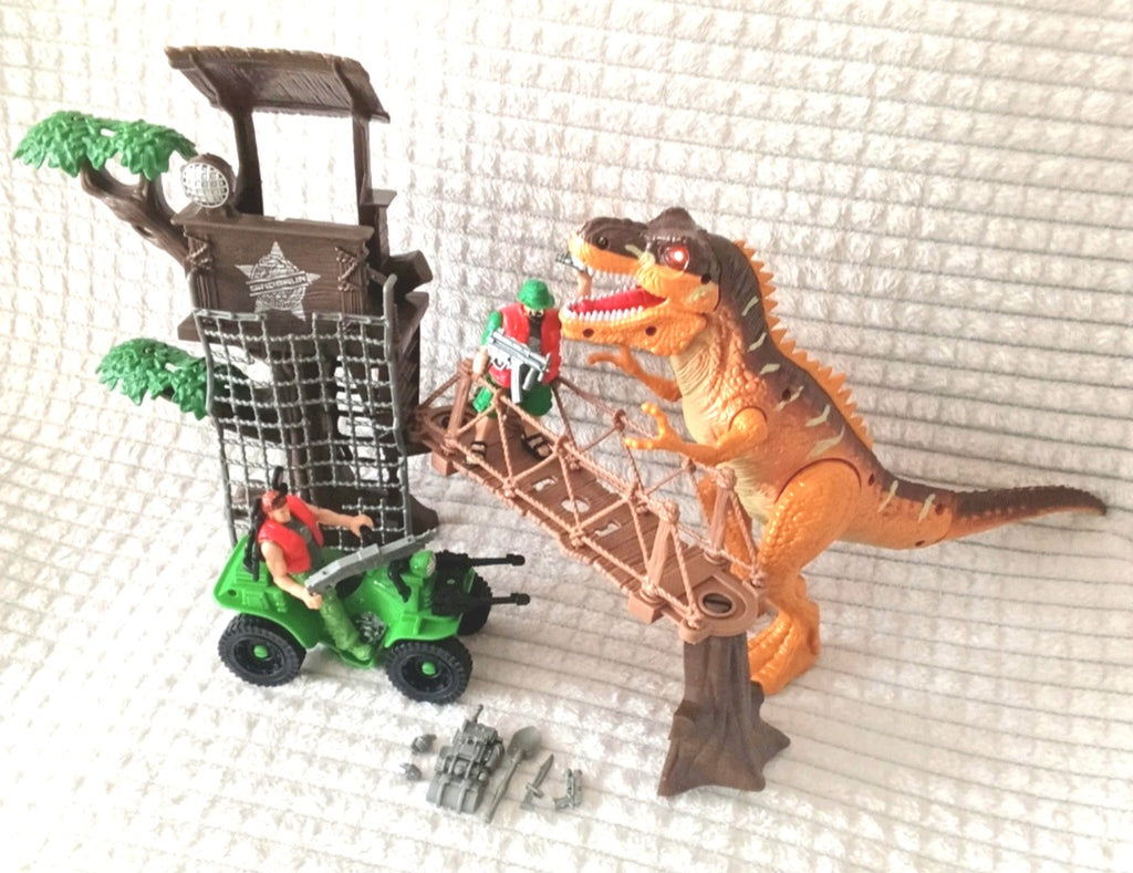 Jouets d'aventure avec dinosaure sonore
