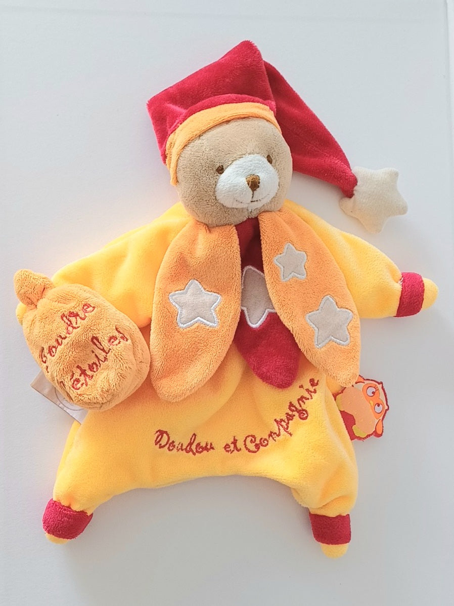 Doudou marionnette ours