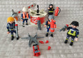 Lot playmobil pompiers sauveteurs
