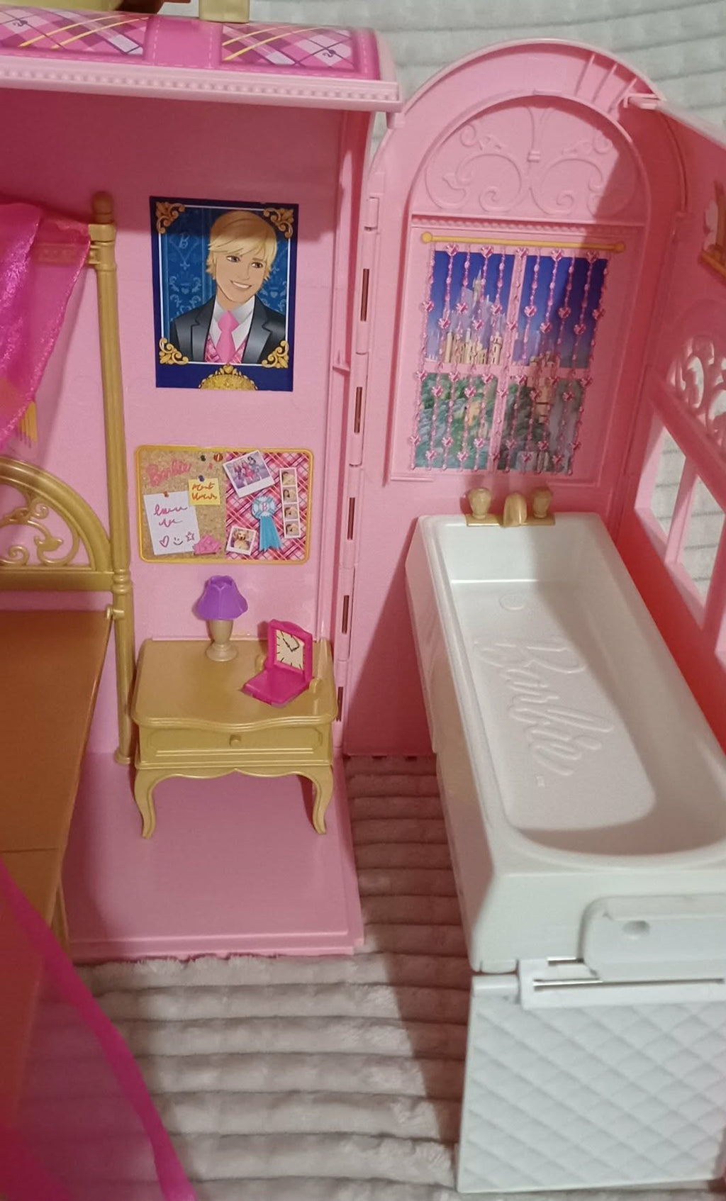 Valisette chambre magique barbies