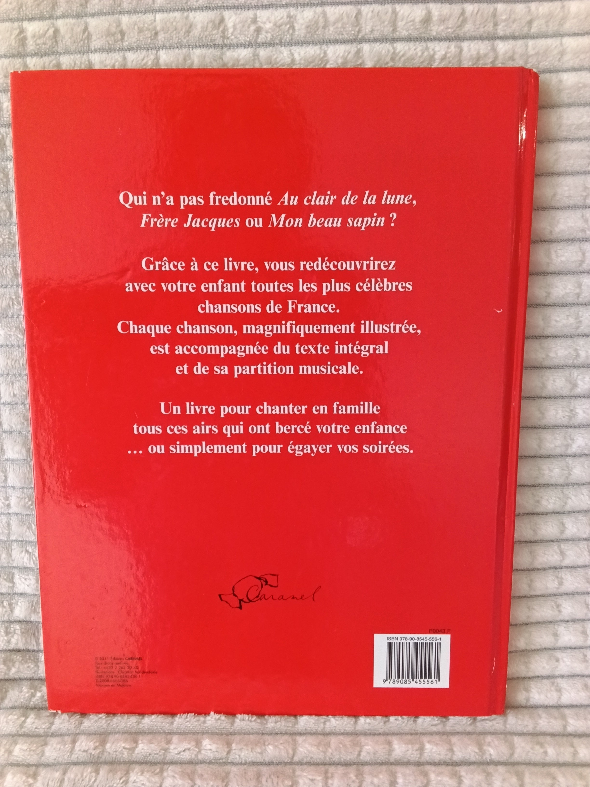 Grand Livre de chansons françaises enfants