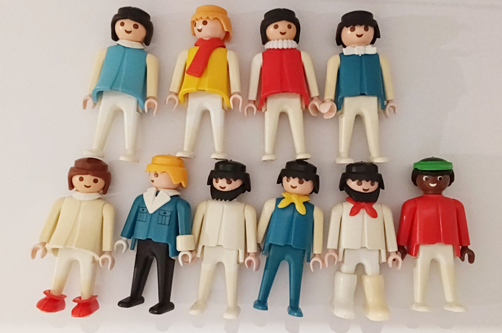10 Playmobil Vintage