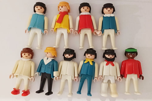 10 Playmobil vintage