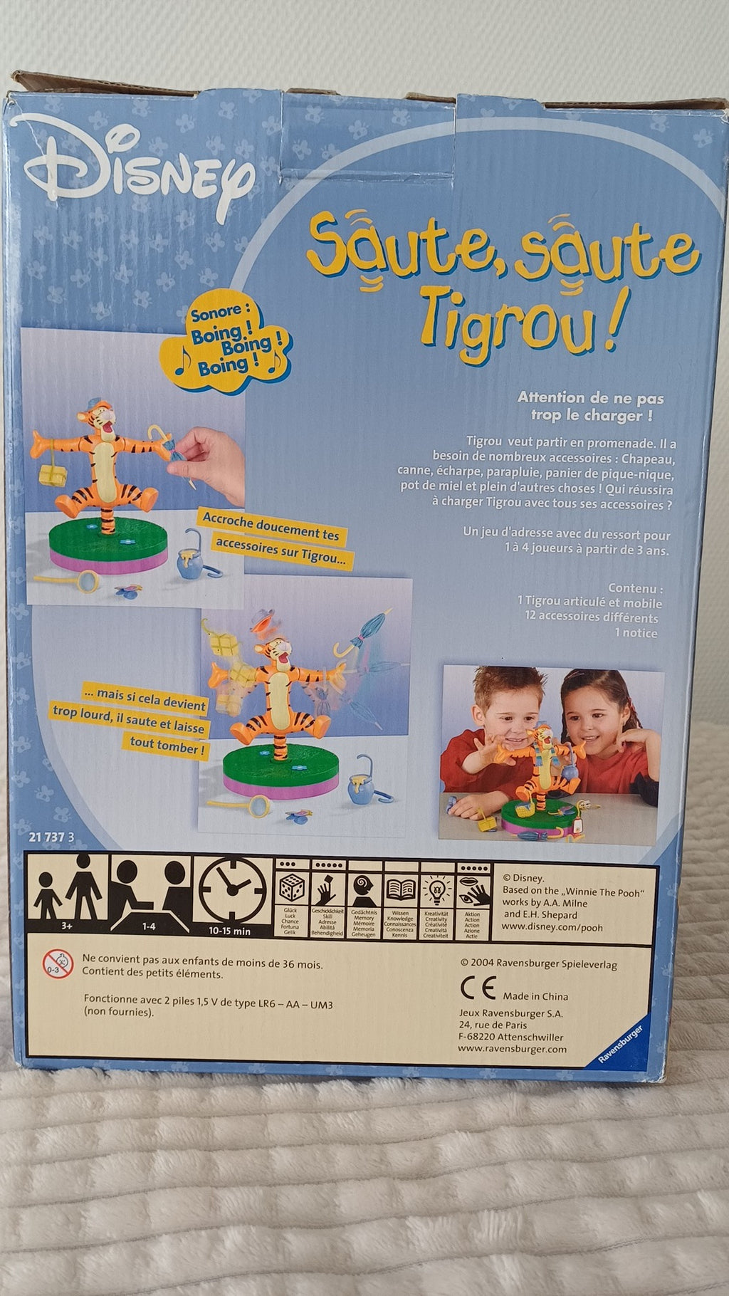 Jeu saute, saute Tigrou !