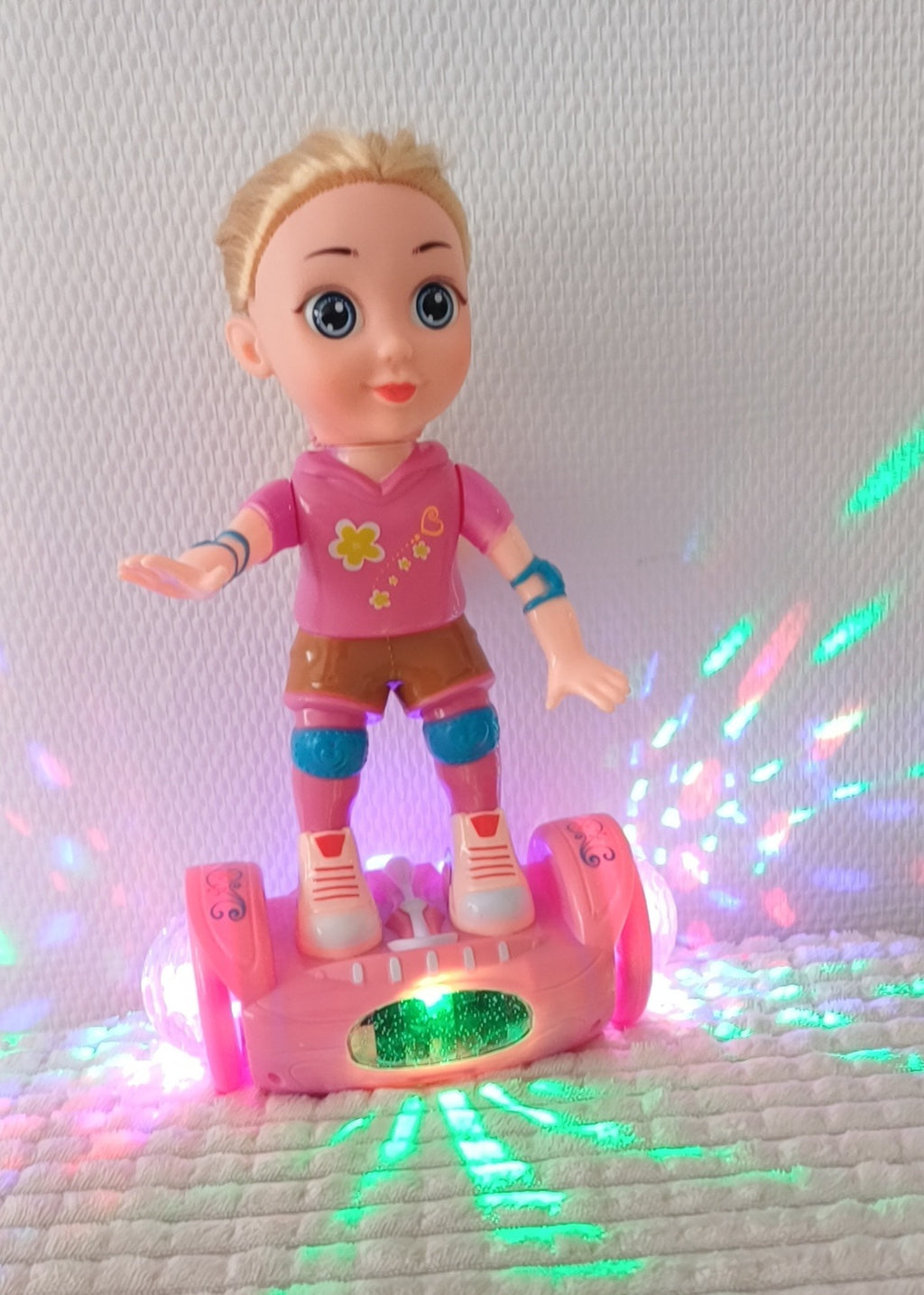 Poupée Doll Balance Car overboard musical et lumineux