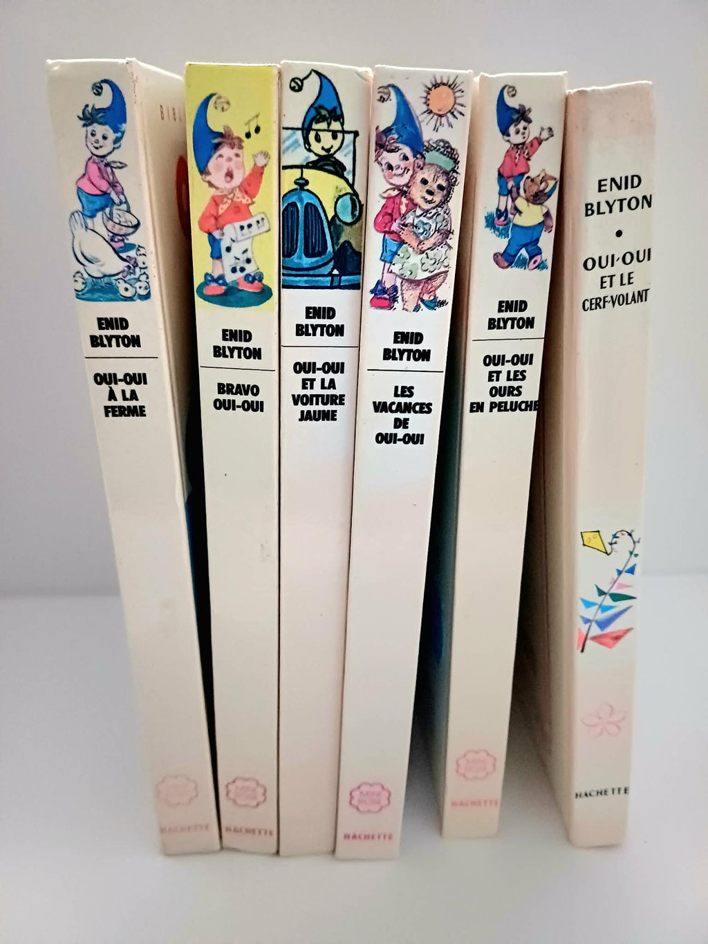 Lot livres Oui Oui Bibliothèque Rose