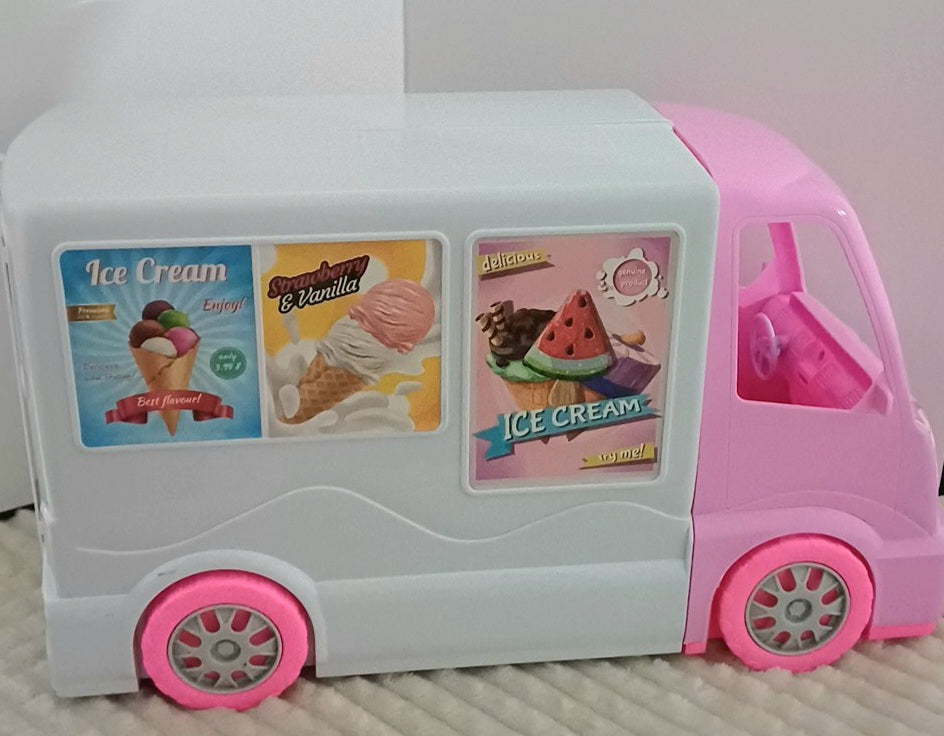 Camion marchand de glace pliable