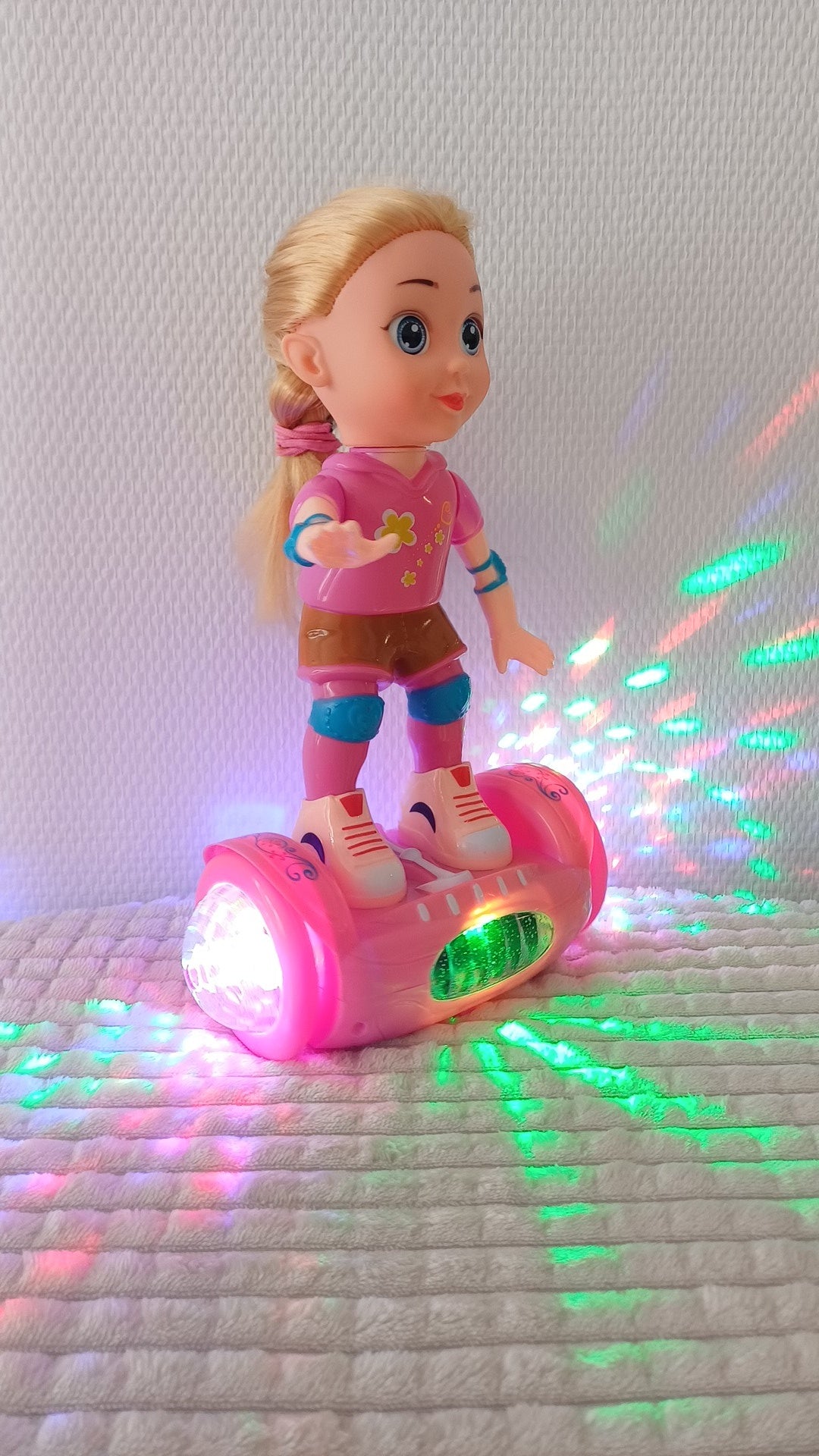 Poupée Doll Balance Car overboard musical et lumineux