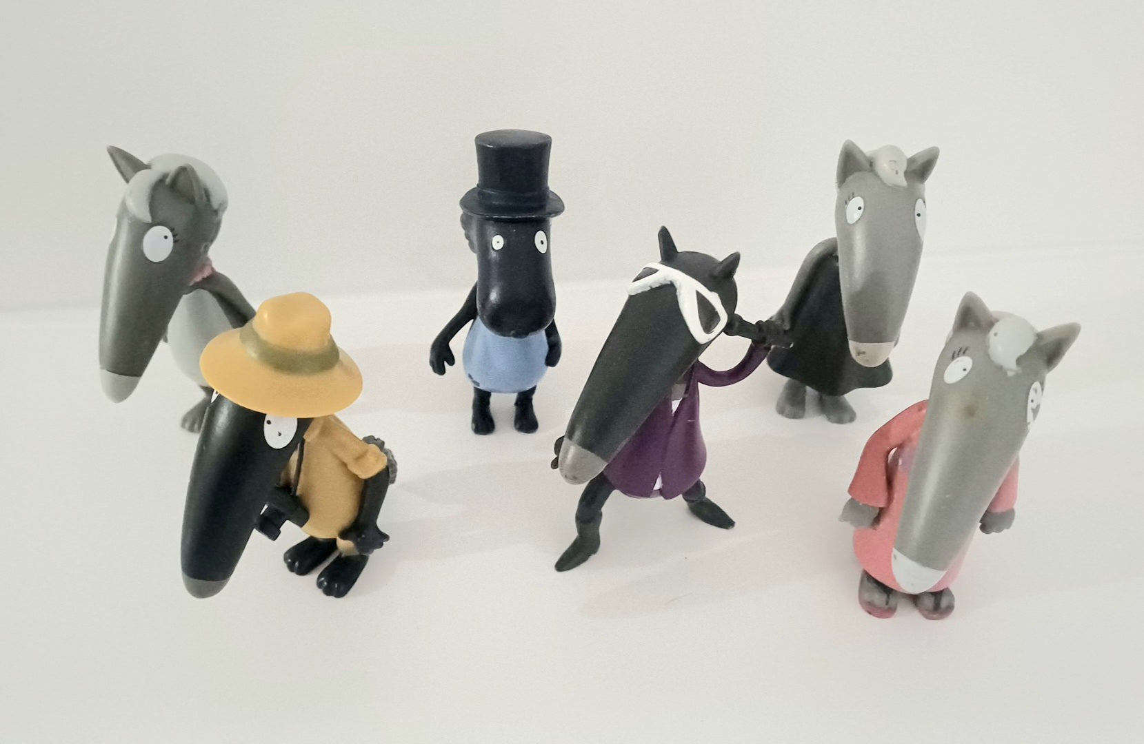 Lot Figurines Loup