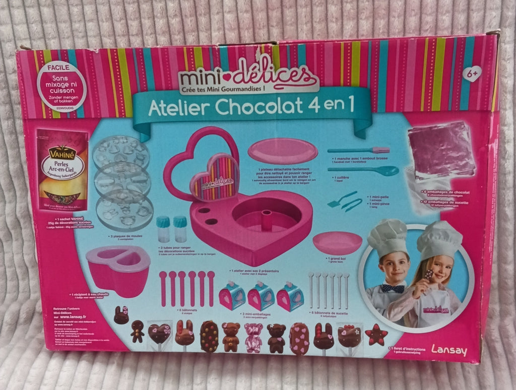 Mini délices - Atelier chocolat 4 en 1