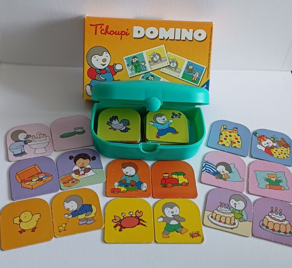 Jeu de dominos et d'association d'images