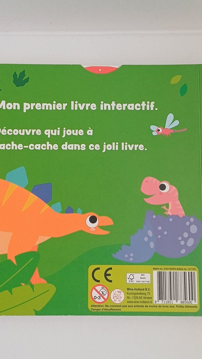 Lot de 2 livres vehicules et dinosaures