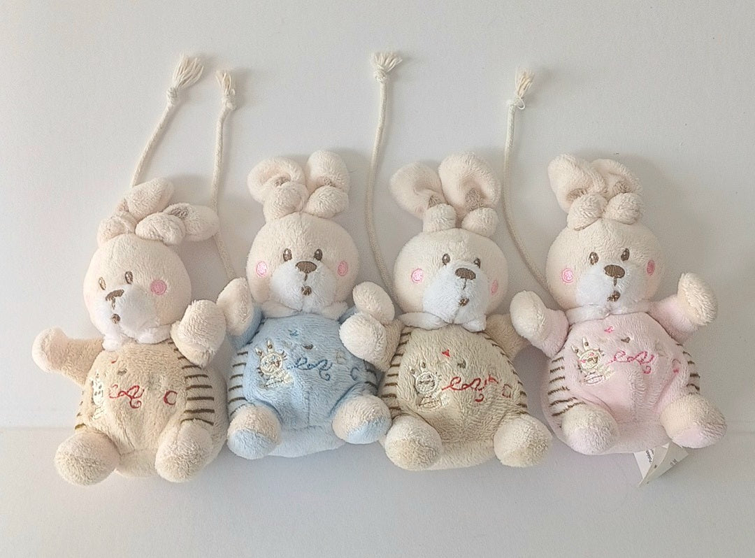 4 Lapins Nicotoy à suspendre