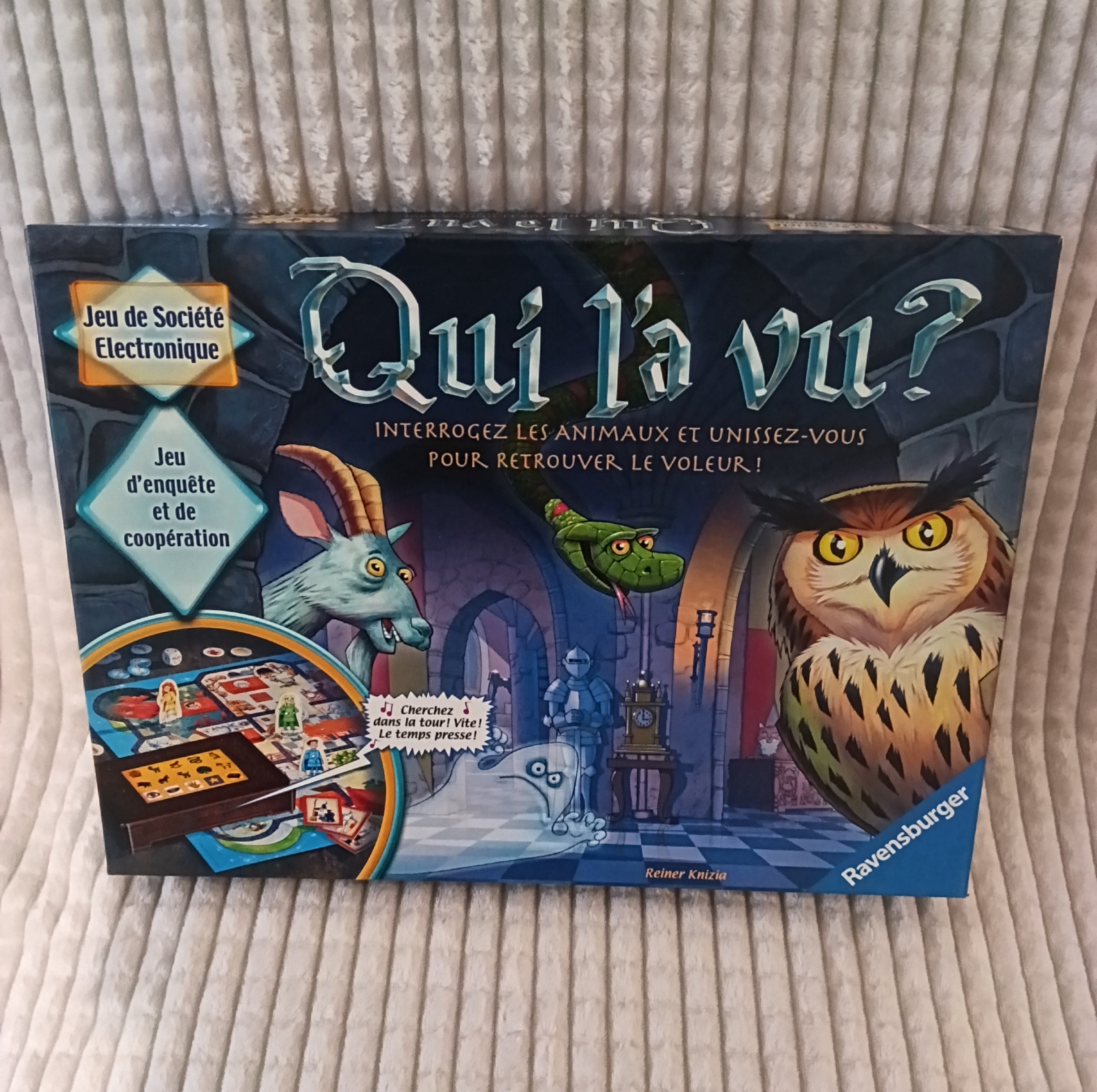 Jeu de société " Qui l'a vu"