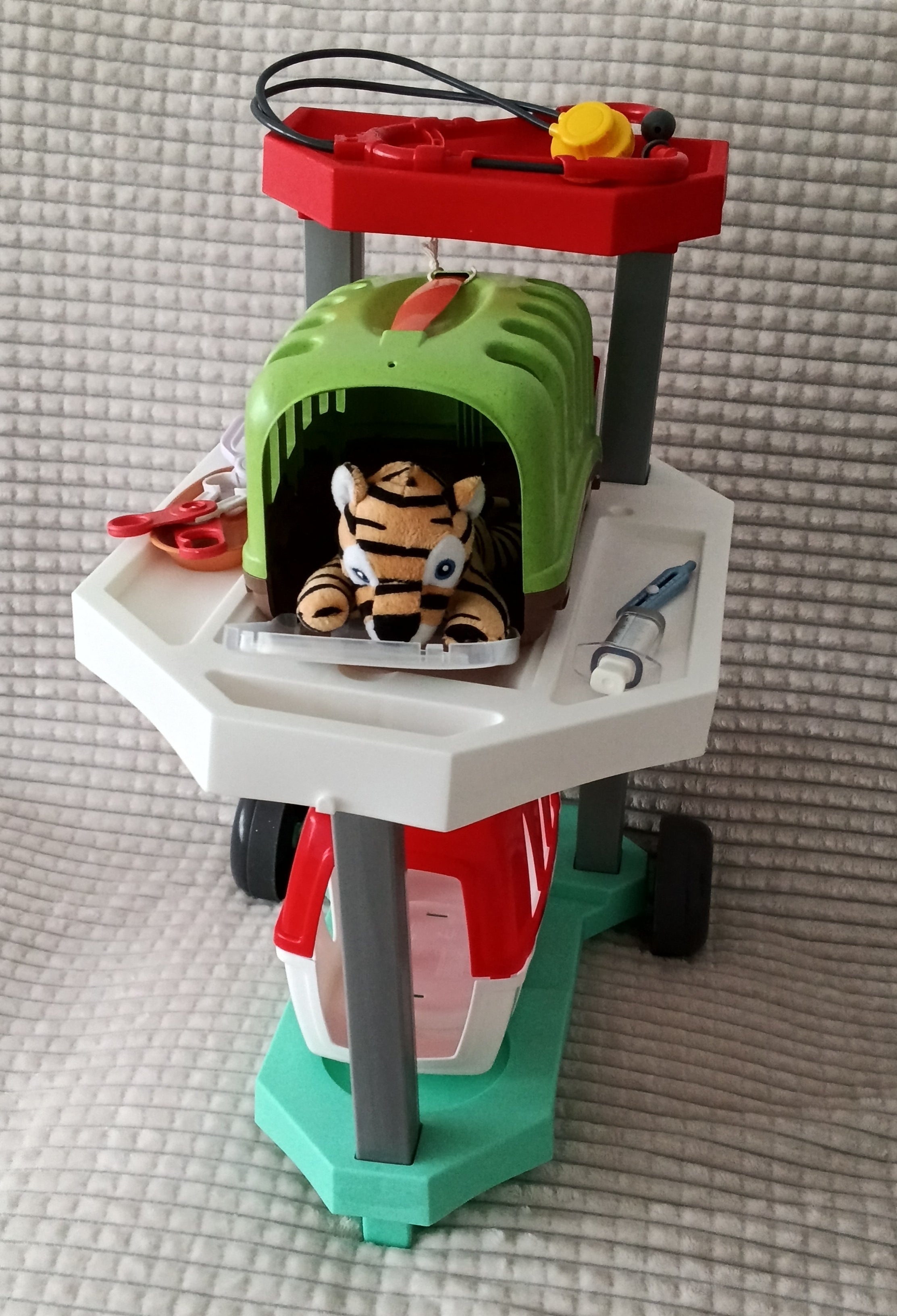 Ensemble chariot vétérinaire