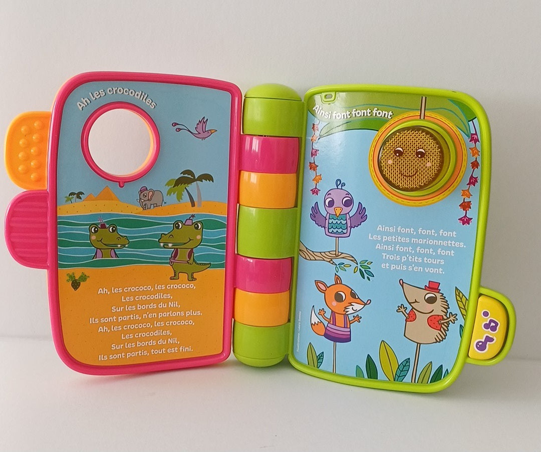 Livre musical comptines