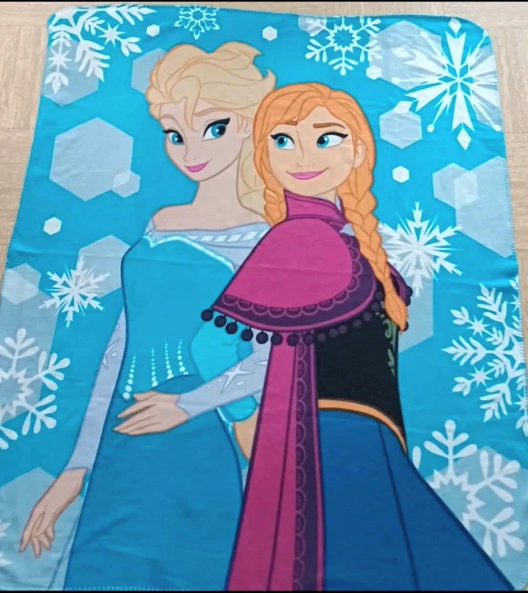 Sac à dos et plaid reine des neiges