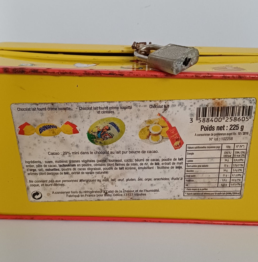 Tirelire métal Banania Collection