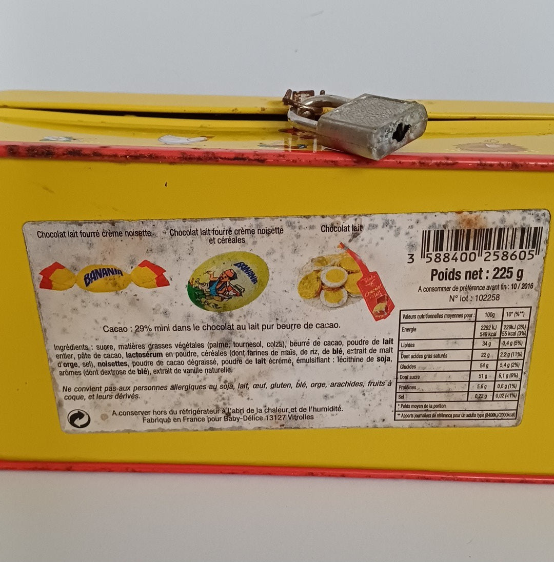 Tirelire métal Banania Collection