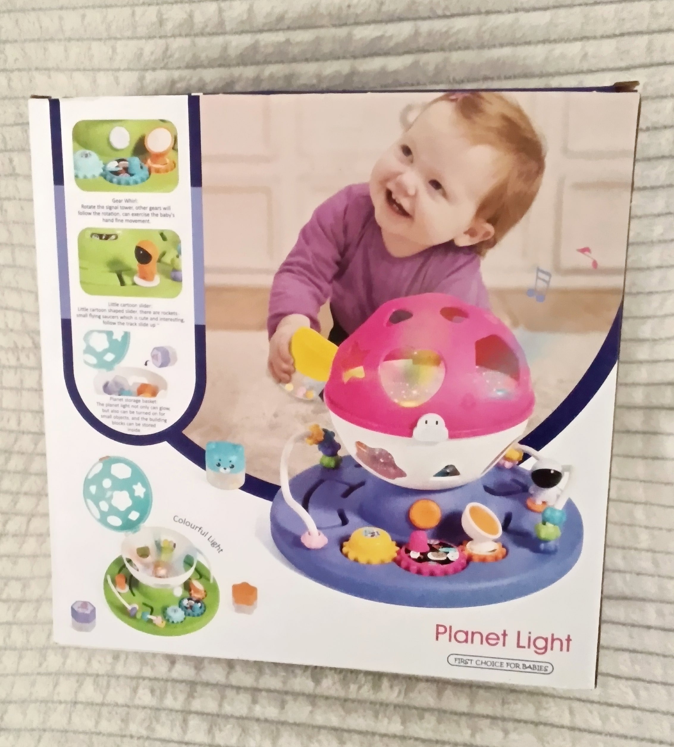 Planet Light sonore et lumineux