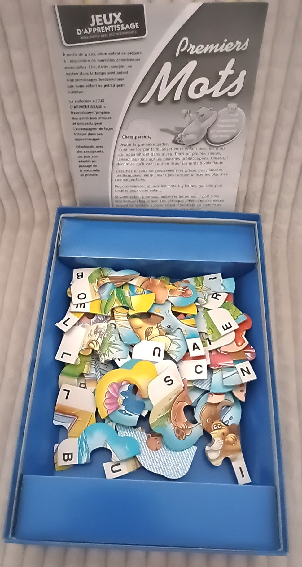 Jeu educatif Premier Mots