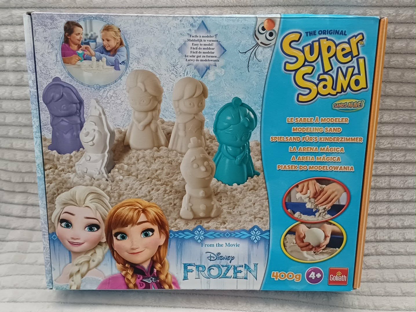 Kit créatif Super Sand Frozen La Reine des Neiges
